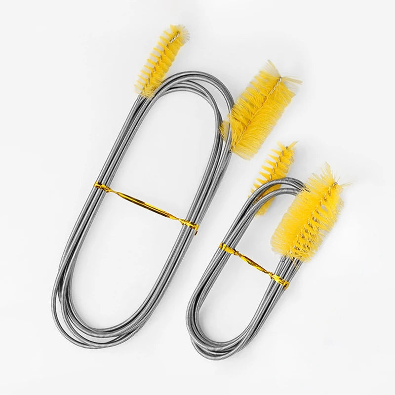 1PC 90/155/200cm Pipe Cleaning Brush Flexible Double Ended Hose Brush Pipe Clean Tool Aquarium Fish Tank Water Pump Accessories