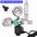 Aquarium DIY CO2 regulator Solenoid Bubble Counter CO2 control system reaction waterproof fish tank CO2 Pressure reducing valve