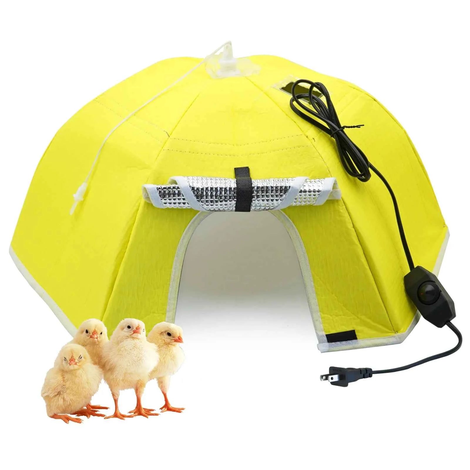 Electric Chick Brooder Heating Cover Chick Cage Heater Chicken Warmer Easy To Install Convenient Time-saving 110V/220V Pet Tools