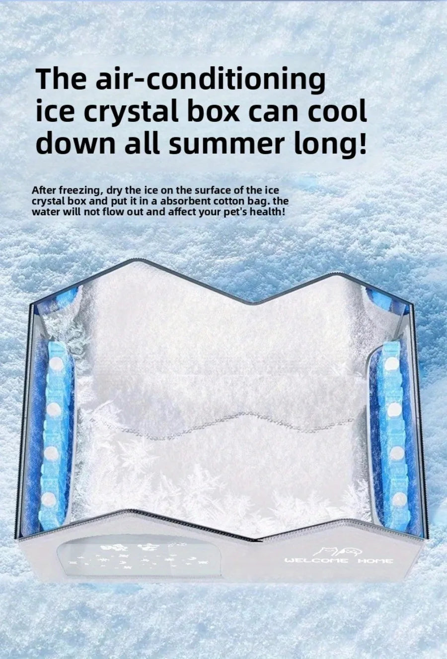 summer small middle Cat dog Ice House Air Conditioning BED Summer Cooling Tool Nest Dog Dog Four Seasons Pet Ice House