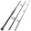 Sougayilang Surf Fishing Rod 3 Piece High Carbon Heavy Power Moderate-Fast Action 12-40LB Line Wt. Portable Travel Fishing Rod