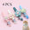 Cartoon Pet Supplies Safety Pet Collar Small Dog Cat Bow Bell Lovely Flowers Bell Dog Necklace Neck Decoration 1 Pcs 4pcs