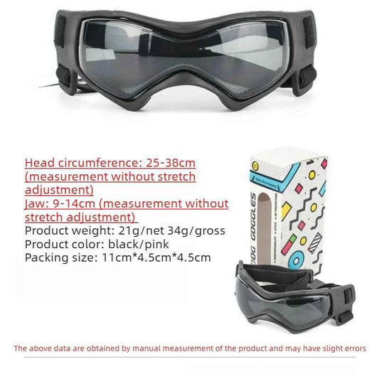 UV Protective Puppy Goggles Cool Protection Eyewear Dog Cat Sunglass for Small Dog Outdoor Riding Pets Decoration Accessory