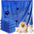 Dog Towels,Quick-Dry Microfiber  - Absorbent Pet Bath & Paw Cleaning Cloths for Medium Breeds, 40x24 Inch