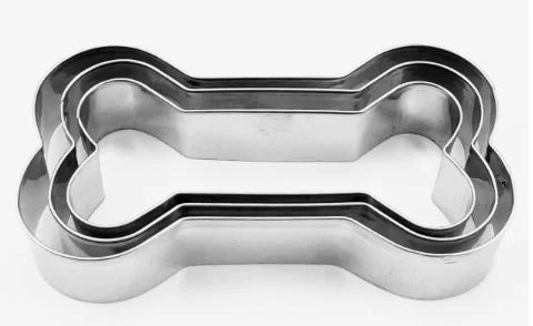 Dog treats cutters set 6 pieces dog cookie cutter sets with different sizes mini small medium big cut out for homemade treats a