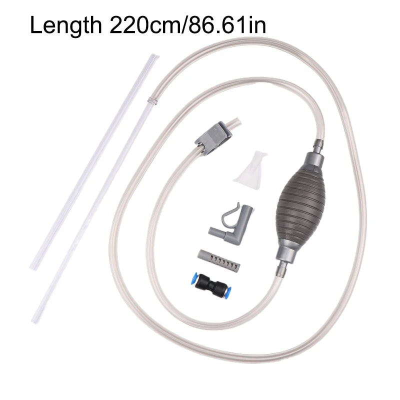1Set Fish Tank Water Changer Aquarium Cleaner Manual Water Changer Handheld Vacuum Siphon Pump Cleaner Fish Tank Cleaning Tools