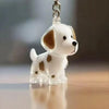 Dog Cat Hair Storage Pendant Keychain Box Couple Car Key Chains Jewelry Souvenir Pet Lover Keepsake Memorial Keychain Gift Decor