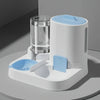 1-Pack Automatic Gravity-Fed Cat Water Dispenser & Feeder - Spill-Proof Large Capacity One-Piece Design,