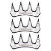 BEIYUAN 4 Tooth Blade Sheep Shears Convex Comb Cutter Shearing Clipper For Sheep Clipper Shears Scissorsd 1/2/4Pcs