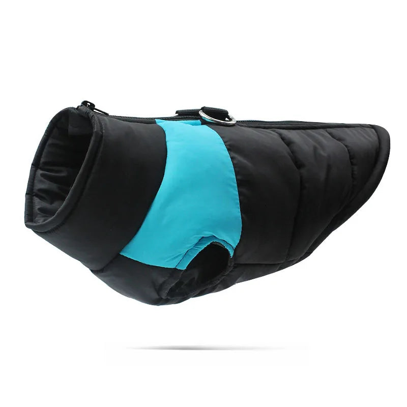 Warm Winter Dog Clothes Large Small Medium Dogs Outdoor Walking Windproof Pet Jacket Soft Pets Coat Lightweight Labrador Outfits