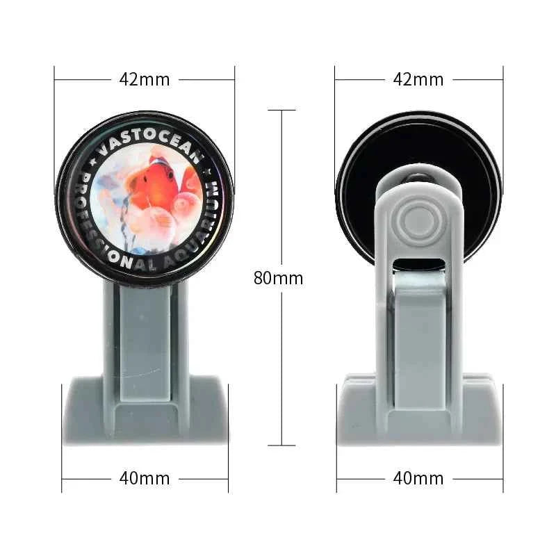VASTOCEAN 2 In 1 Seaweed Strong Magnetic  Feeding Clip Aquarium Supplies
