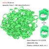 Adjustable Ratchet Foot Rings for Poultry (25/100pc)