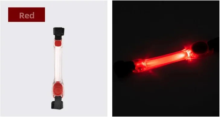 Water Resistant Dog Safety Collar with Multi Color Pendants and LED Light Strip for Night Visibility and Outdoor Use