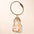 Cat Fur Memorial Charm Resin Keepsake Capsule for Pet Hair Portable Keychain Pendant for Hair Rainbow Bridge Pendant