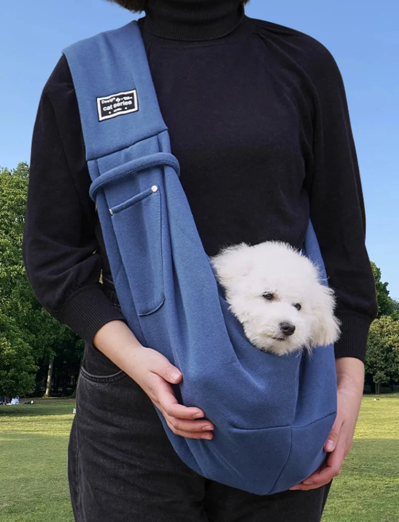 Comfortable Dog Bag Pet Crossbody Shoulder Bag Outdoor Travel Portable Cat Puppy Sling Carrier Bag Pet Carrying Supplies2025new