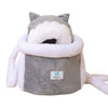 Winter Warm Cat Backpack Soft Cozy Cute Plush Pets Cage All In 1 Style Cat Bag Carrier Bag For Outdoor Travel Pet Accessories - Play Paws Toys