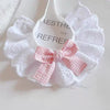 Cute Dog Collar Lace Bowknot Pearl Cat Necklace Sweet Neck Decoration Elegant Gentle Puppy Necktie Kitten Bibs Pet Supplies