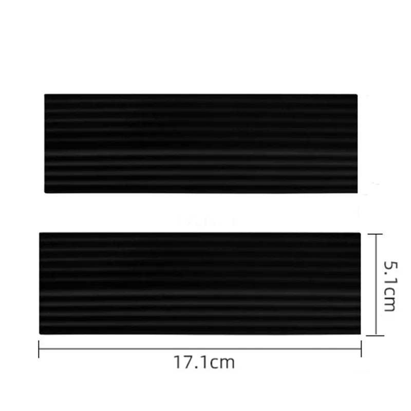 Anti-Slip Threshold Door Step Ramp Kit for inteligent Robot Vacuum Cleaner Lightweight TPE Ramp for Wheelchairs