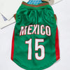 Mesh Breathable Dog Clothes Schnauzer Teddy Sport Large Dog Jersey Basketball Clothing Puppy T-Shirts Summer Pet Cat Shirts