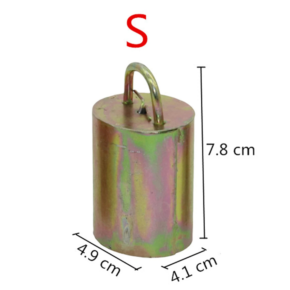 1Pc Livestock Cow Horse Sheep Grazing Copper Bell Loud Crisp Spread Farther Loud Bell Anti-Lost Anti-Theft Bell Farm Supplies
