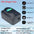 SOBO Silent Aquarium Oxygen Air Pump Fish Tank Adjustable Air Volume High Power Oxygenator Air Compressor Aerator 220v