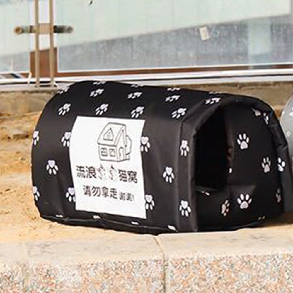 Winter Outdoor Cats House Washable Wide Applications Pet House for Pet Indoor House Shelter Keep Warm - Play Paws Toys