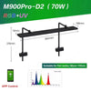 WEEK AQUA M Series RGB+UV Freshwater Planted Growing Light Water Grass Lamp Bluetooth for Aquatics Plants Aquarium