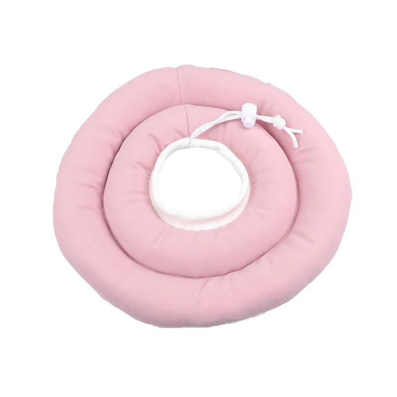 Pet Cat Dog Elizabethan Collar nylon Protective Medical Cone Cat Dog Wound Healing Anti-Licking Cat Collar Shame Circle