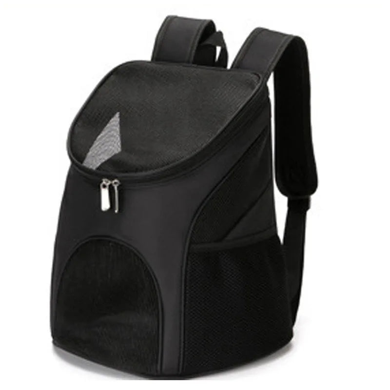 Cat Carrying Bag Foldable Double Shoulder Portable Pet Products Travel Outdoor Breathable Backpack Factory Direct Selling - Play Paws Toys