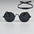 Puppy Dog Sunglasses Anti-skid Round Metal Cat Classic Retro Sunglasses Hippie Cute and Funny Pet Glasses Cosplay Party Costume