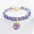 Luxury Crystal Cat Collar Heart Gem Pendant Party Reflective Rhinestone Necklace Adjustable Cats Puppy Chihuahua Pet Accessories