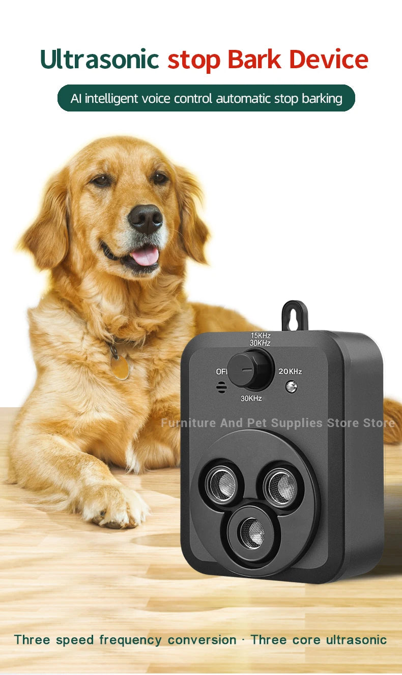 Anti Barking Devices Auto Barking Control Devices with 3 Modes Ultrasonic Dog Stop Barking Dog Devices