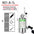 Aquarium DIY CO2 Generator system Kit Stainless Steel CO2 Cylinder Generator System Carbon Dioxide Reactor Kit For Plant Fish