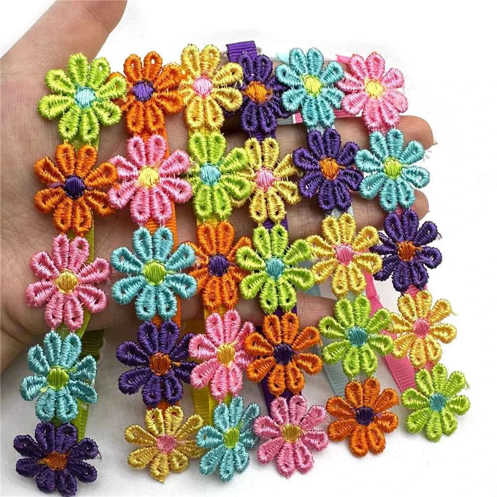 50/100pcs Fashion Dog Bow Tie Flowers Style Dog Bowties Necktie Collar Pet Supplies Pet Grooming Accessories for Small Dog Cat