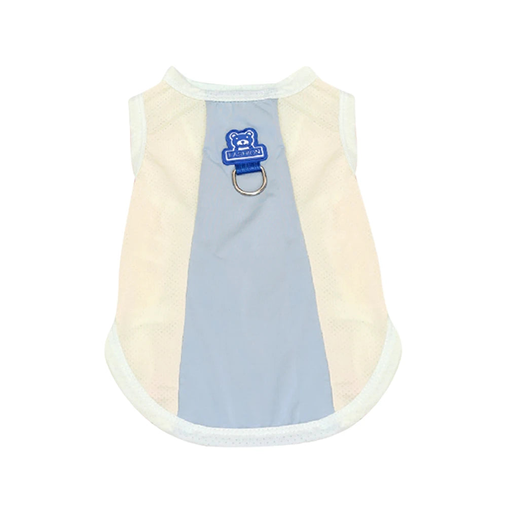 Cooling Dog Cat Vest Summer - Breathable Mesh UV Protection Sleeveless Shirt, Ice Silk Pet Cooling Jacket for Hot Weather