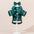 Pet  Pajama Set - Cute Solid Color Cat Dog Pajamas with Flower Headband Accessories, Soft Harness-Free Home Outfit