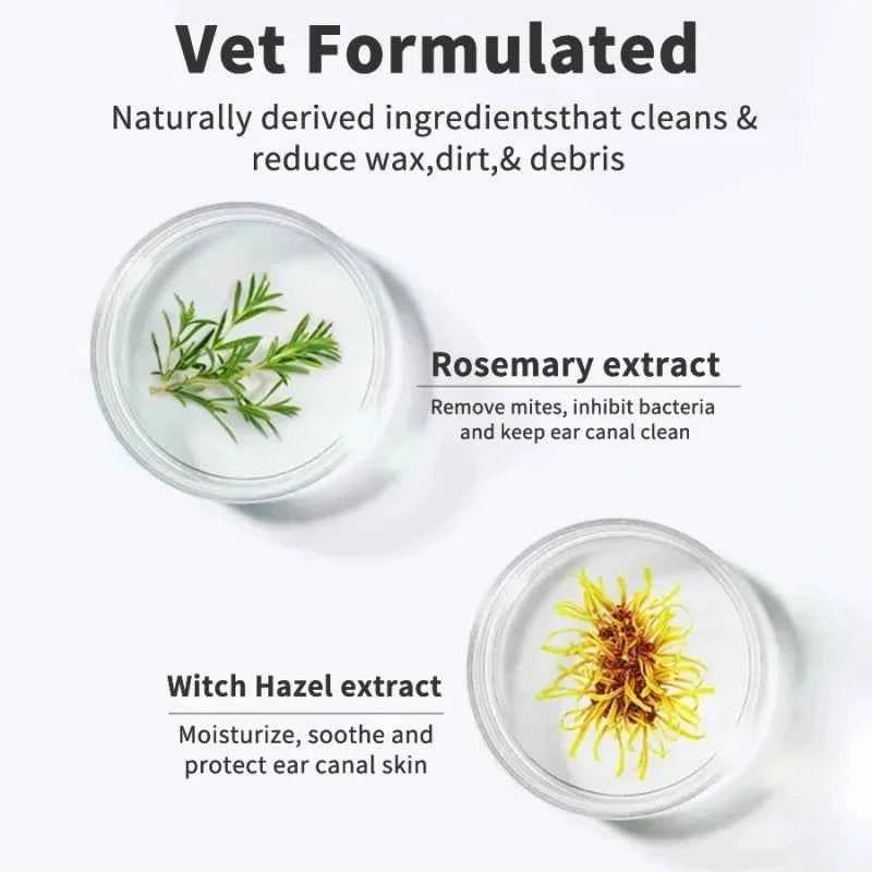 Pet Ear Cleaning Wipes Disposable Ear Care Finger Cover Convenient And Dirty Hand Ear Mite Ear Mite And Dogs Cleaning Wipes