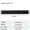 75-90cm 24/7 Aquarium Full Spectrum Lighting LED Light Fish Tank Decoration Plant Growth Dimmer Lamp IP68 Waterproof 100V-240V