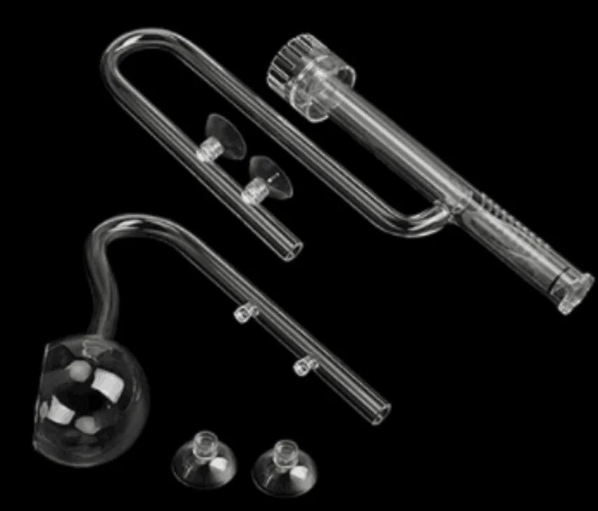 Aquarium ADA Style 13mm 17mm Glass Lily Pipe Inflow Outflow Tube The Glass Inlet Outlet Water Pipe for Fish Tank filter 12/16mm