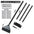 Aquarium Algae Remover Aluminum Alloy Stainless Steel Scraper Blade Fish Tank Glass Water Plant Grass Cleaning Tools Accessories