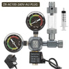 ZRDR aquarium CO2 regulator solenoid valve bubble counter is used for CO2 gas cylinder fish tanks CO2 pressure reducing valve