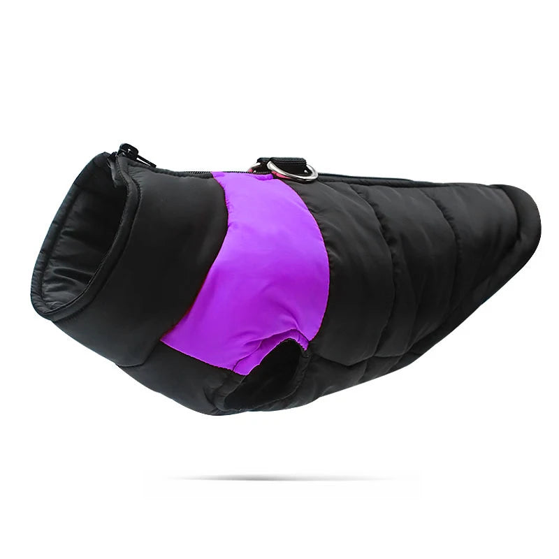 Warm Winter Dog Clothes Large Small Medium Dogs Outdoor Walking Windproof Pet Jacket Soft Pets Coat Lightweight Labrador Outfits
