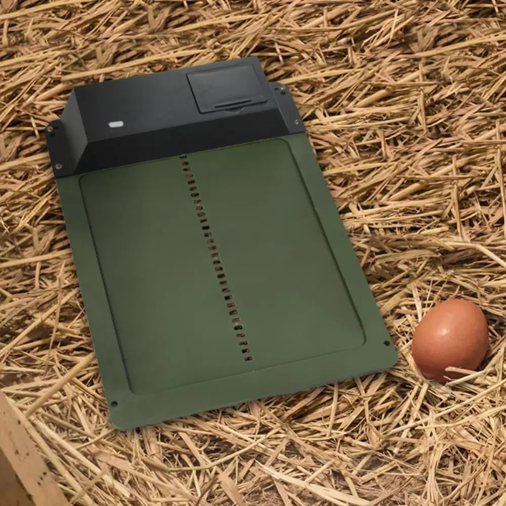 Automatic Chicken Coop Door Chicken House Door Light Sensor Farm Chicken Opener Pets Duck Cage Door Supplies Battery Powered