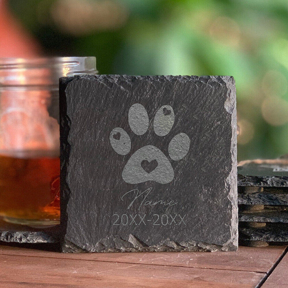 Pet Memorial Stone Custom Dogs Name and Date of Death Personalized Pet Loss Gifts Personalized Dog Grave Marker Plaque