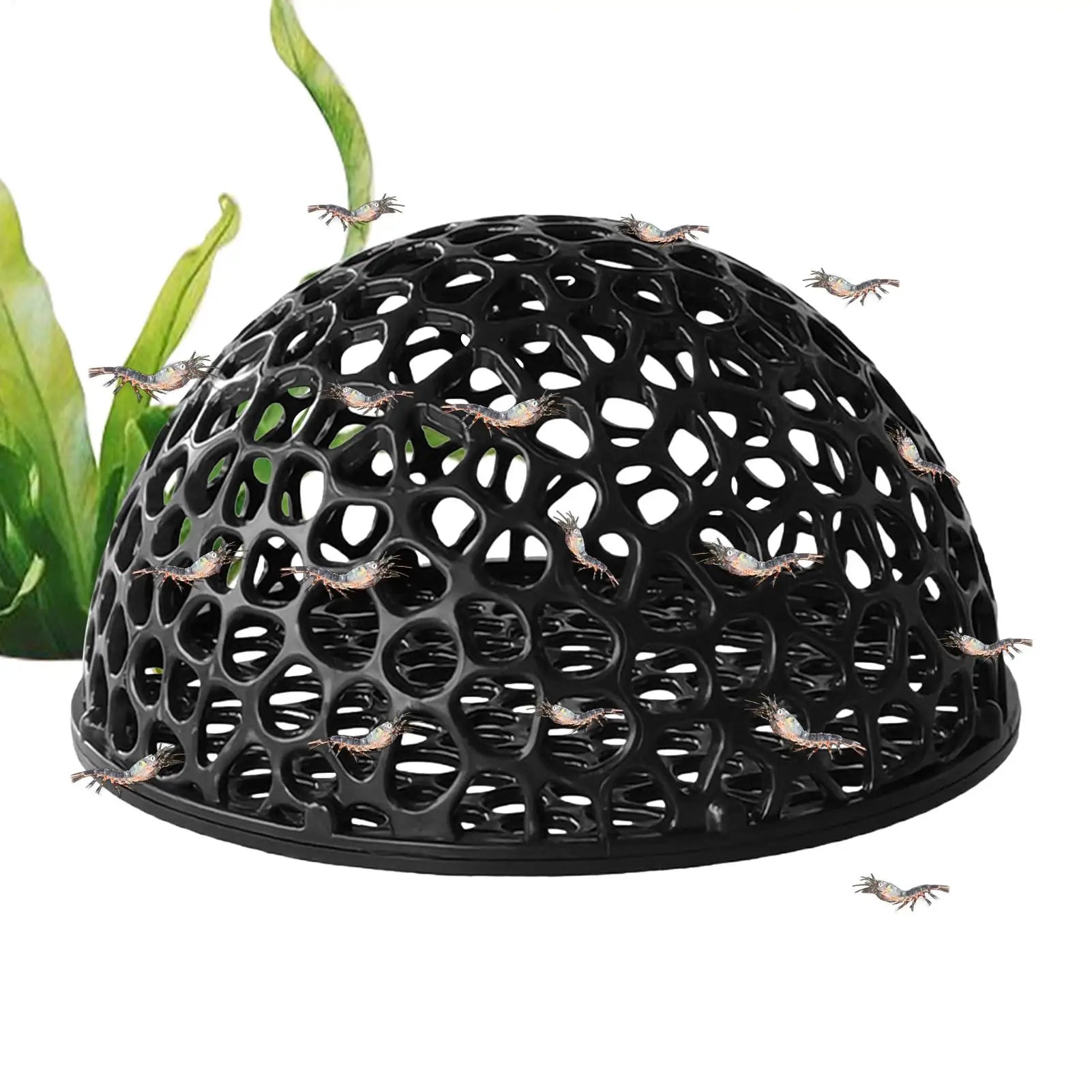 Aquarium Shrimp Hide Aquarium Decoration Small Fish Hide Hollow Betta Habitat Ornamental Fish Resting Place For Freshwaters Tank