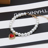 Adjustable Bling Neck Ornament Pearl Necklace Fashion Princess Accessory For Cat Kitten Small Dog Chihuahua Pet Supplies