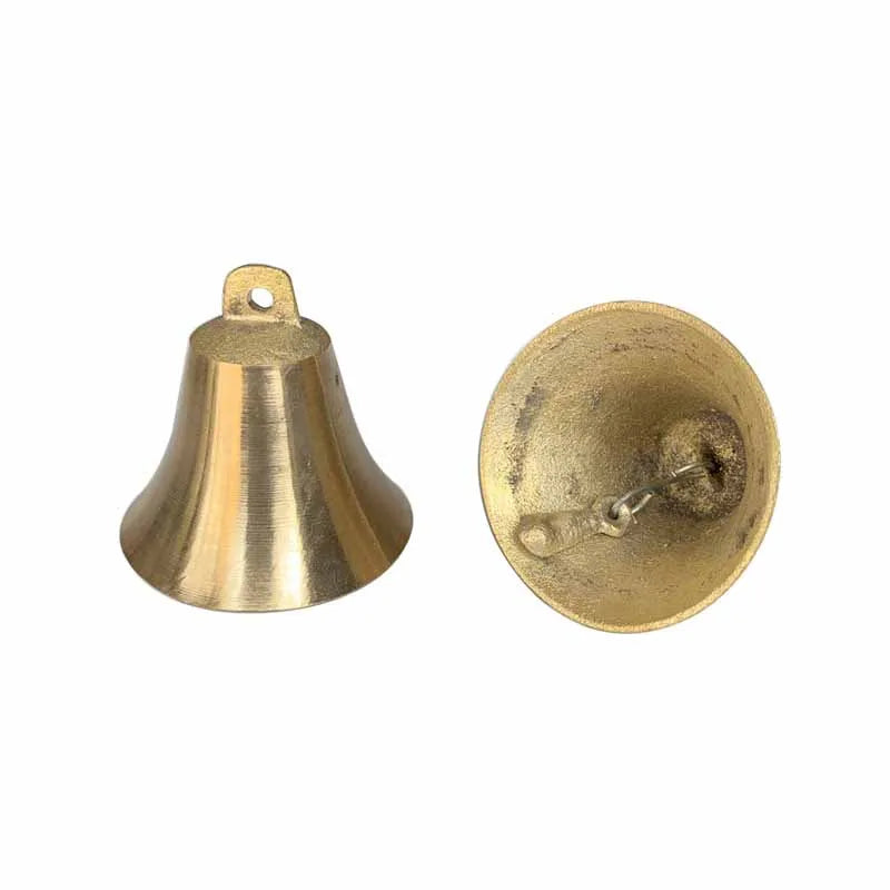 1Pc Thickened Cow Horse Sheep Grazing Copper Bells Large Cattle Sheep Antique Bells Animal Pet Prevent The Loss Zinc Alloy Bells