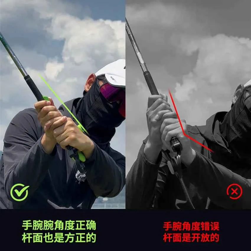 Golf Swing Trainer Golf Groove Cleaner Sharpener Tool Golf Training Accessories Posture corrector Gesture Correction Tool