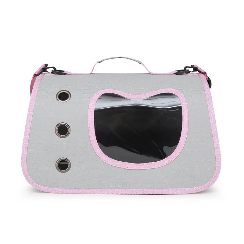 Premium Portable Foldable Breathable Pet Carrier Bag Lightweight for Small Dogs Cats Outdoor Cat Kitten Shoulder Carrying Bag - Play Paws Toys