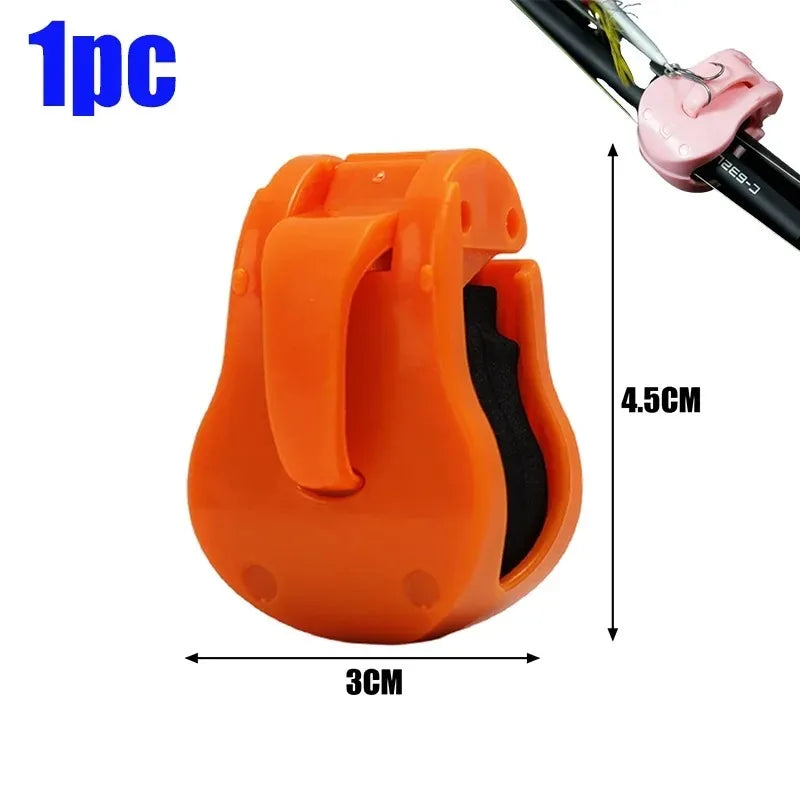 ABS Fishing Rod Holder Universal Multifunction Fixation for Lure Sea Table Rods Transport Storage Anti Slip Protective 4.5x3x3cm